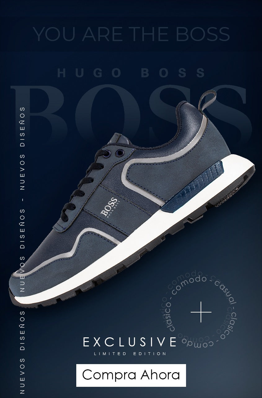 TENIS HUGO BOSS AZUL