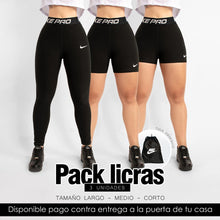 Cargar imagen en el visor de la galería, PACK LICRAS NIKE PRO 3.0

