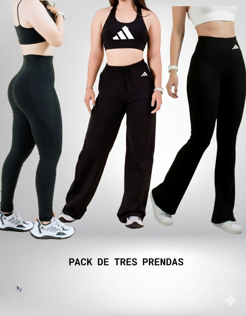 PACK 4.0 X 3 PRENDAS ADIDAS
